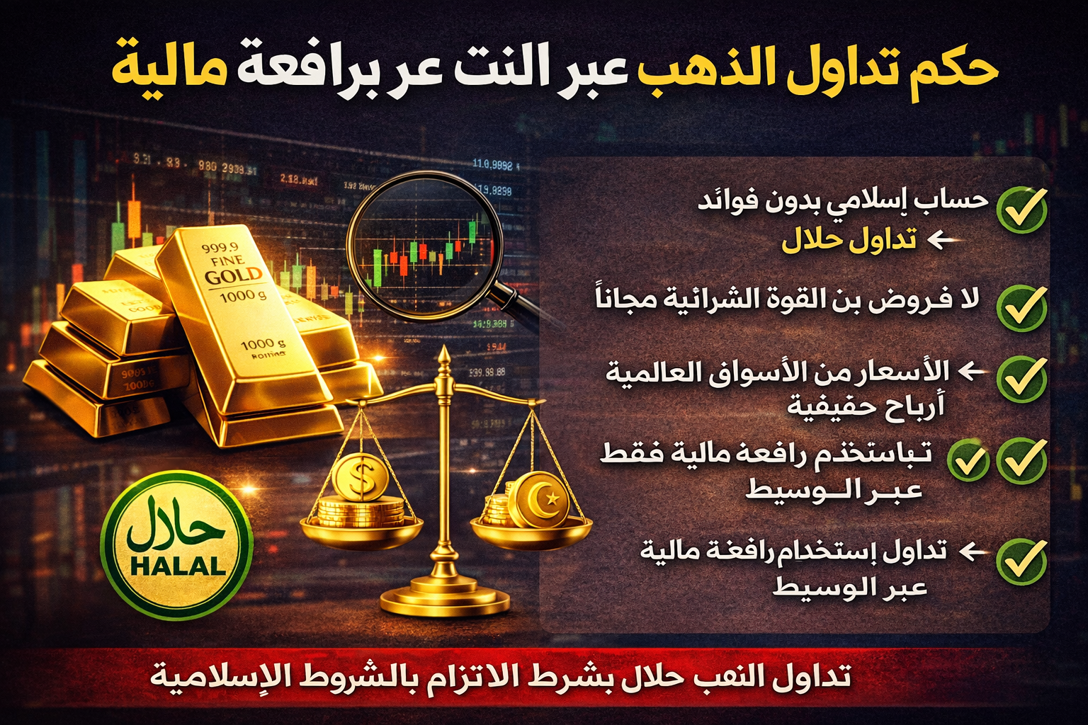 حكم تداول الذهب